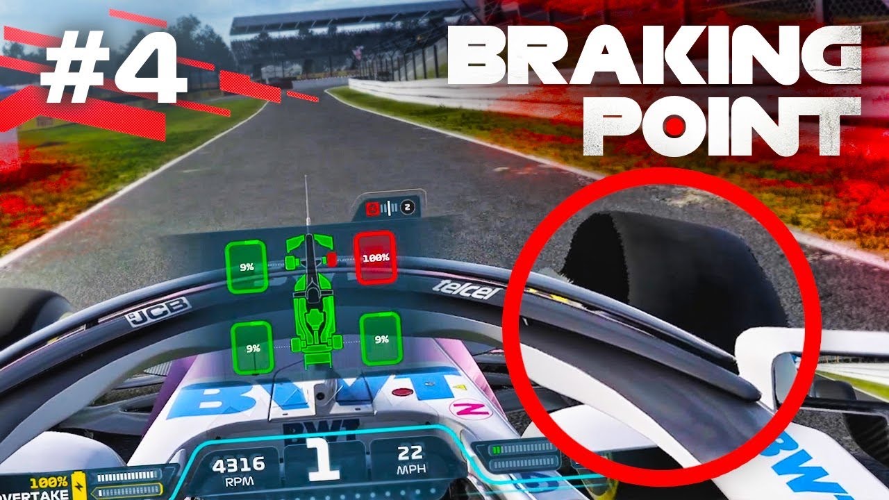 F1 2021 BRAKING POINT STORY MODE Часть 4 — ПРОВАЛ ШИНЫ В СИЛЬВЕРСТОУНЕ