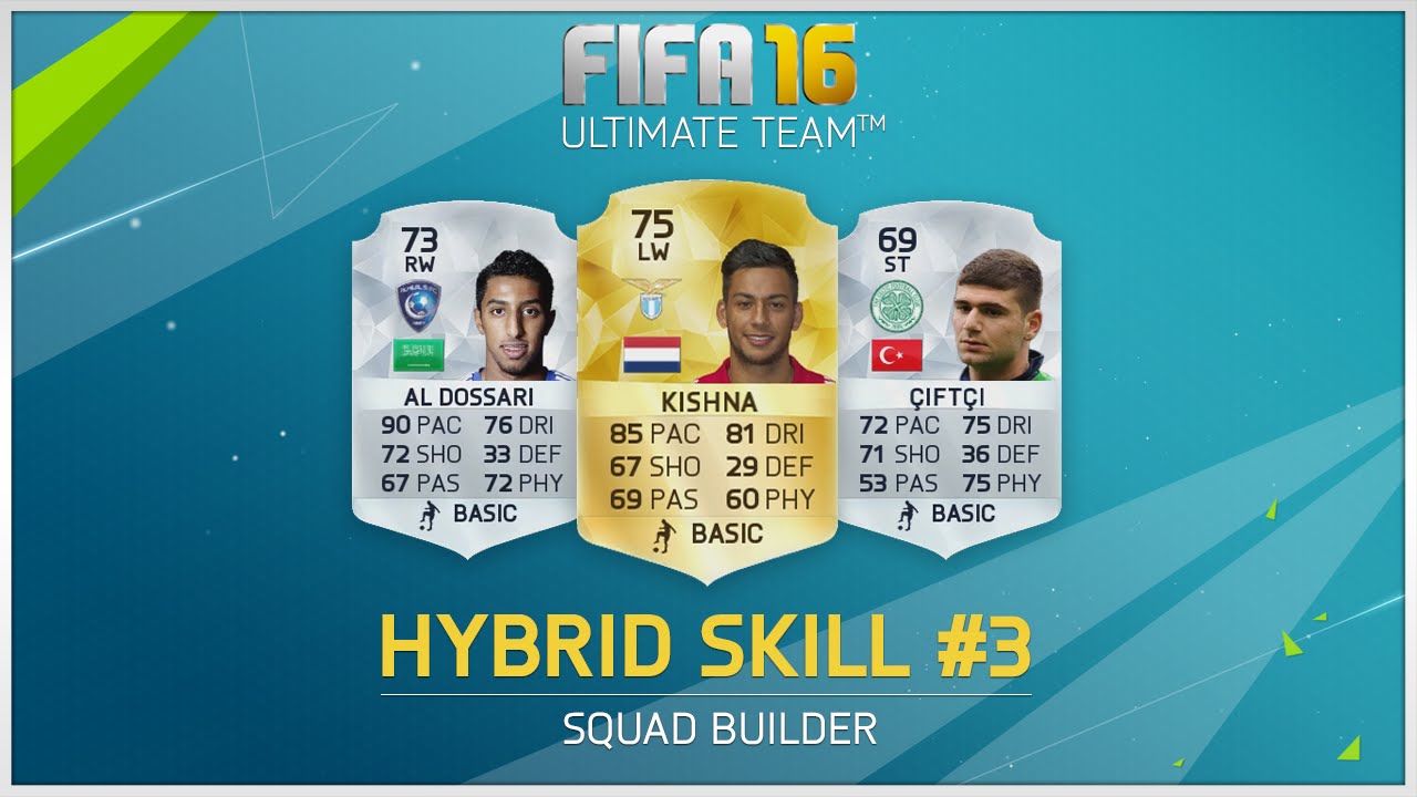 Hybrid Skill Squad #3 ft. New 5 Star Skiller | FIFA 16