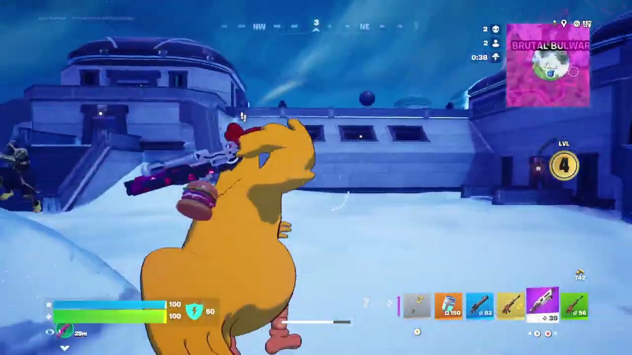 🎮 Chicken Winner 🐔🏆 AFK in the Storm, Still Took the Victory