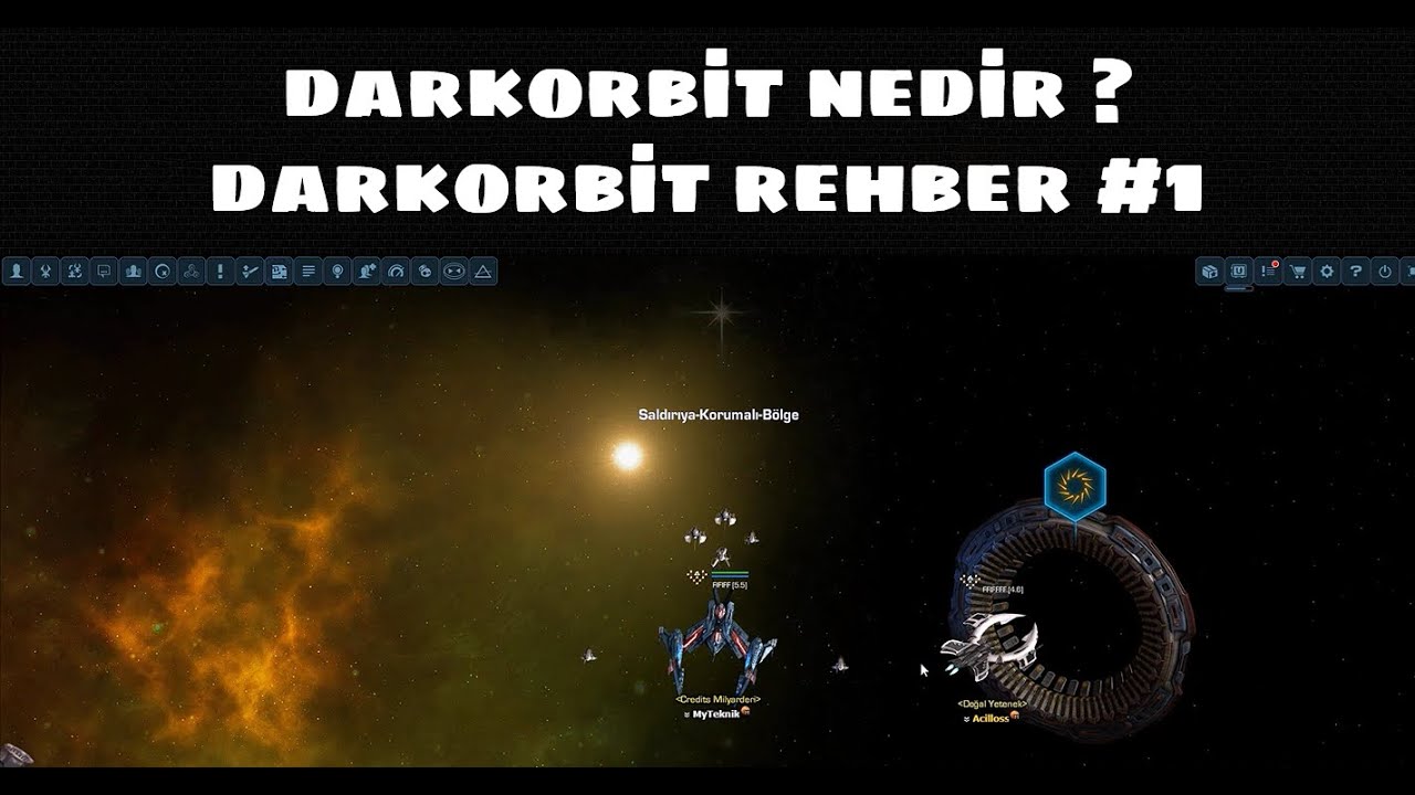 Darkorbit Nedir Rehber #1 Oyun Aray&uuml;z&uuml;