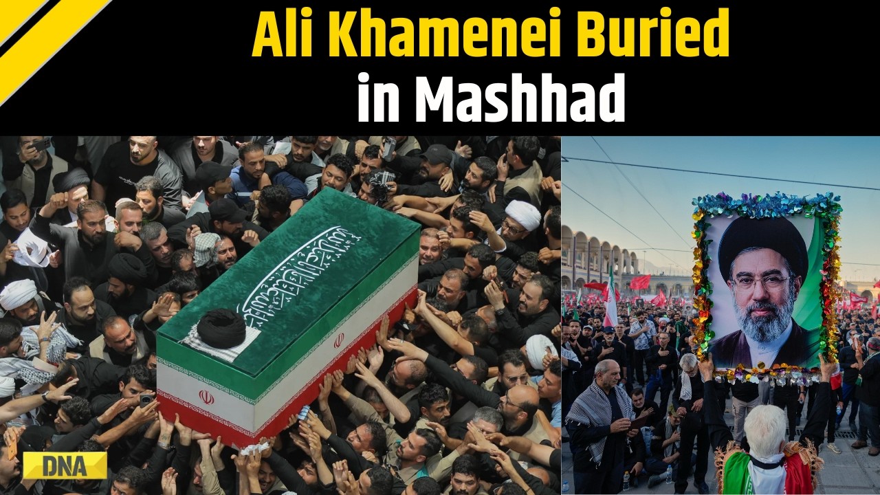 Israel Iran War: Iran's late Supreme Leader Ali Khamenei Buried In Mashhad | Mojtaba Khamenei