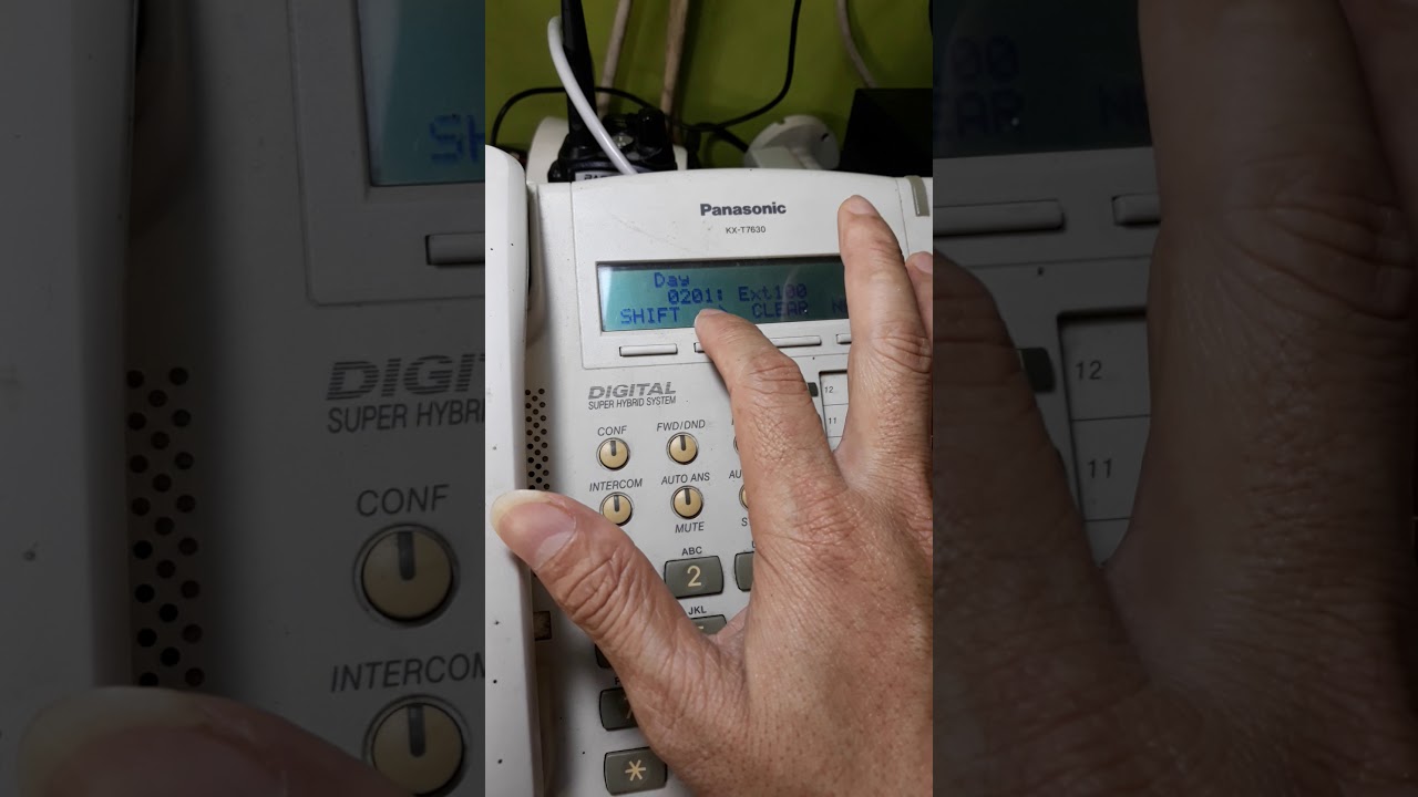 PROGRAM INCOMING RING CALL FORWARDING TDA/E 100,200,600