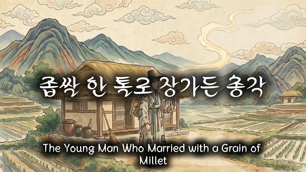 좁쌀 한 톨로 장가든 총각(자기 전에 듣는 동화)