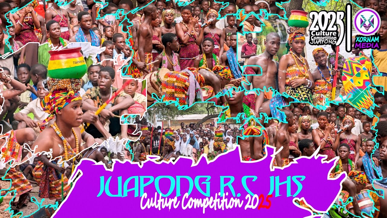 Juapong R.C JHS Performance At Cultural Competition 2025  