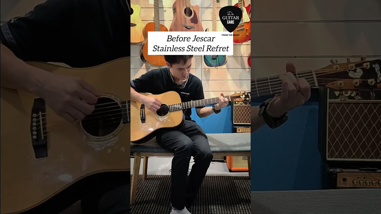 Original Nickel frets vs Jescar SS frets.q