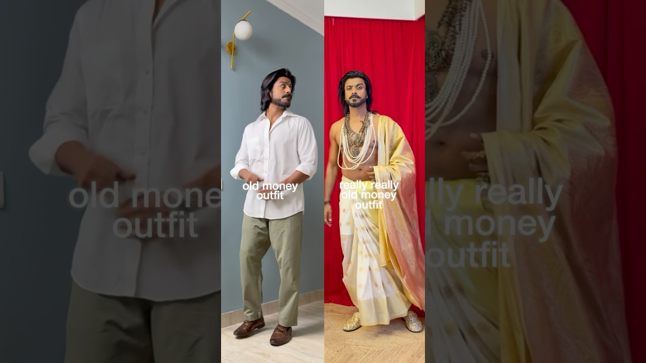 2500 BCE Vs Now. Do you think elite ancient Indian men dressed better than we do now? ✨ #shorts