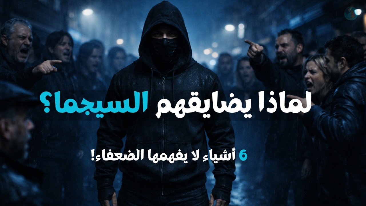 6 عادات صادمة للرجل السيغما – لماذا يخاف منه الجميع رغم صمته؟