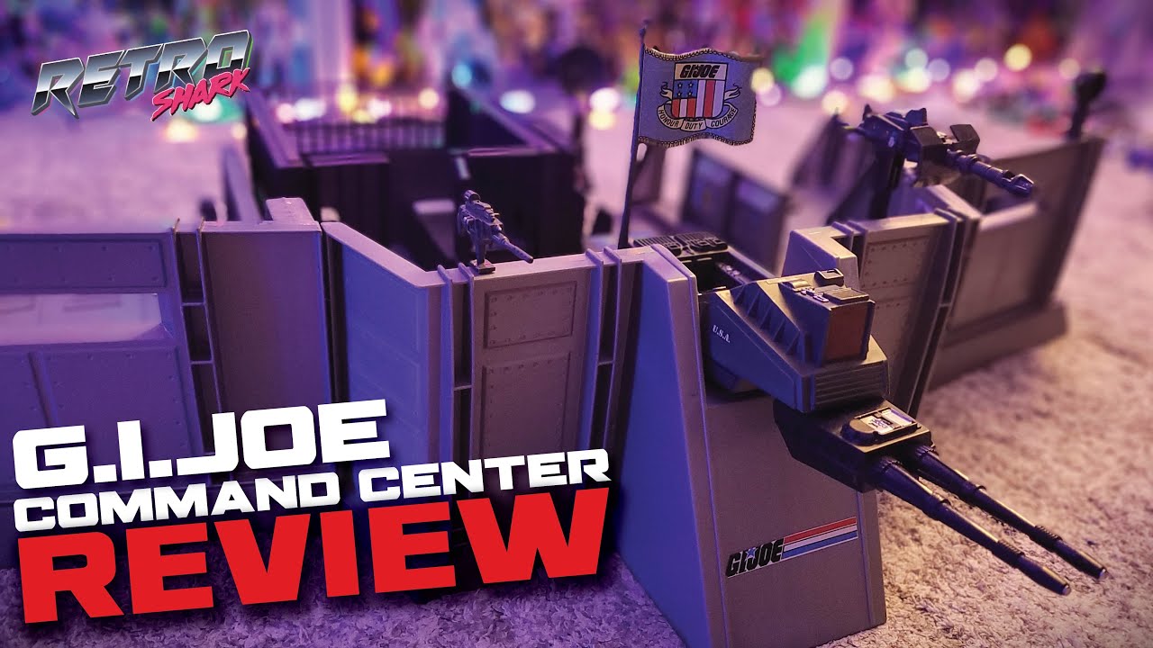G.I. JOE Command Center Vintage Playset Review (1983) 