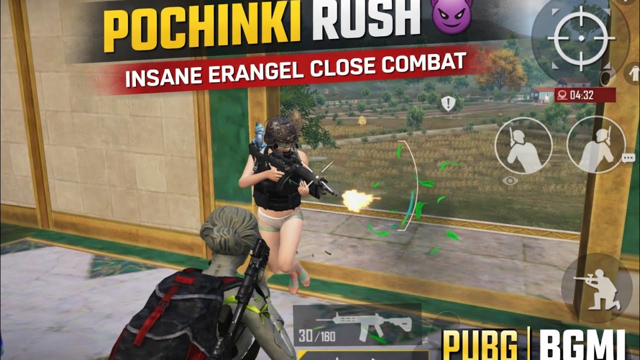 Pochinki Rush 😈 | Insane Erangel Close Combat | PUBG / BGMI