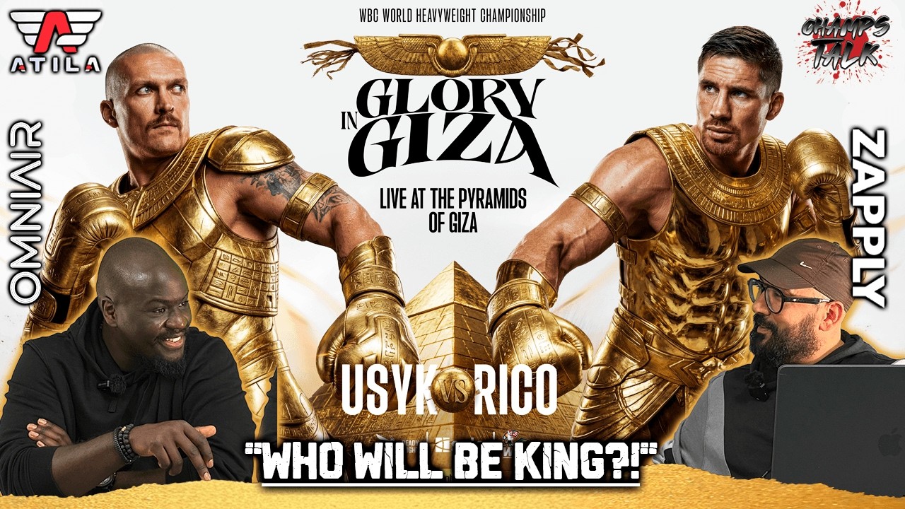 RICO VERHOEVEN VS USYK | GLORY GIZA WBC WORLD HEAVYWEIGHT TITLE PREVIEW & PREDICTION MET NICO HORTA 