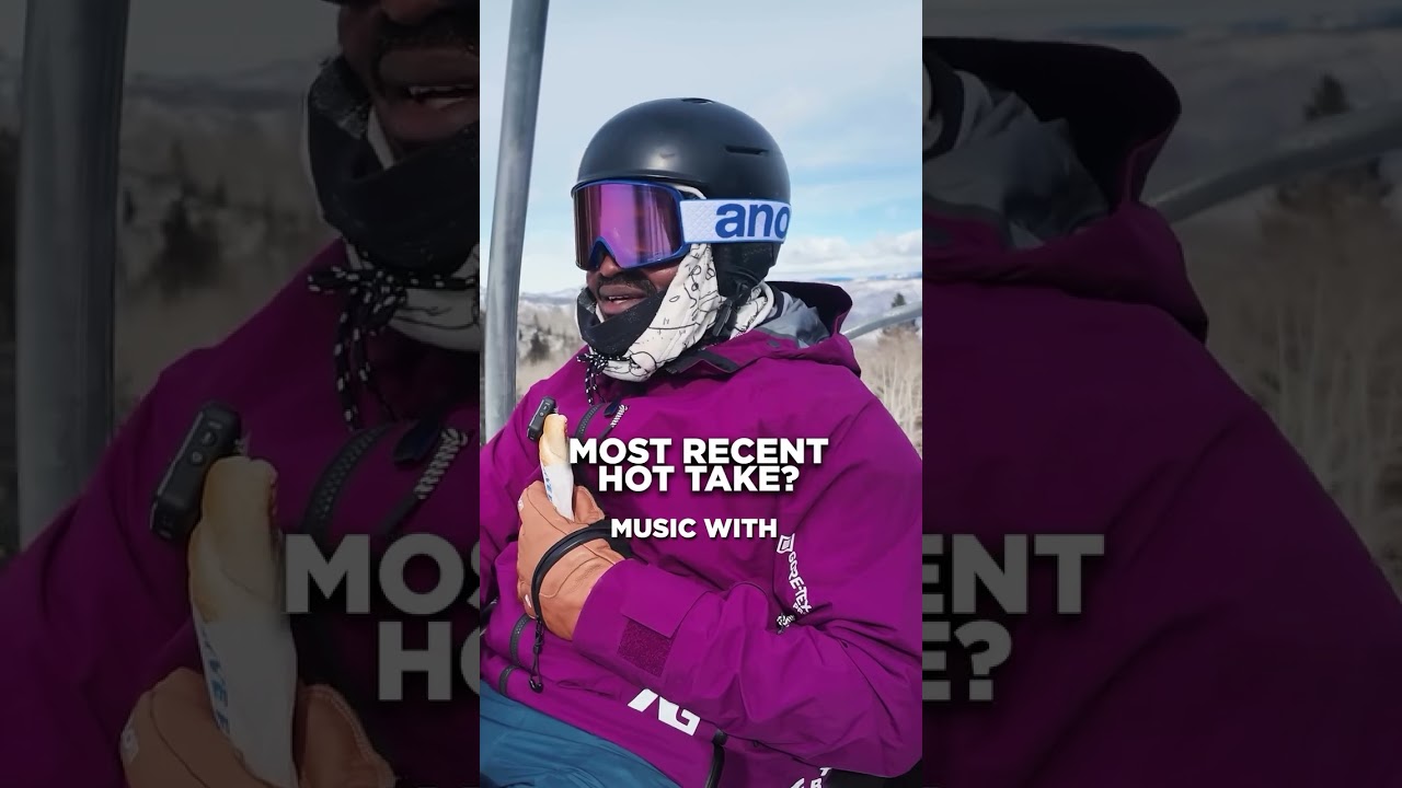 Asking Selema some snowboarding questions #LiftedLegend