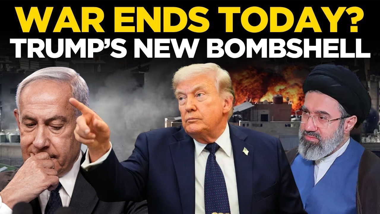 Trump Speech LIVE: Trump Announces Historic Iran Peace Deal | War Finally Over? | US News LIVE
