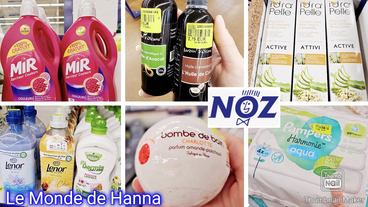 NOZ ARRIVAGES 10-01 COSMÉTIQUES BEAUTÉ PRODUITS D'ENTRETIEN