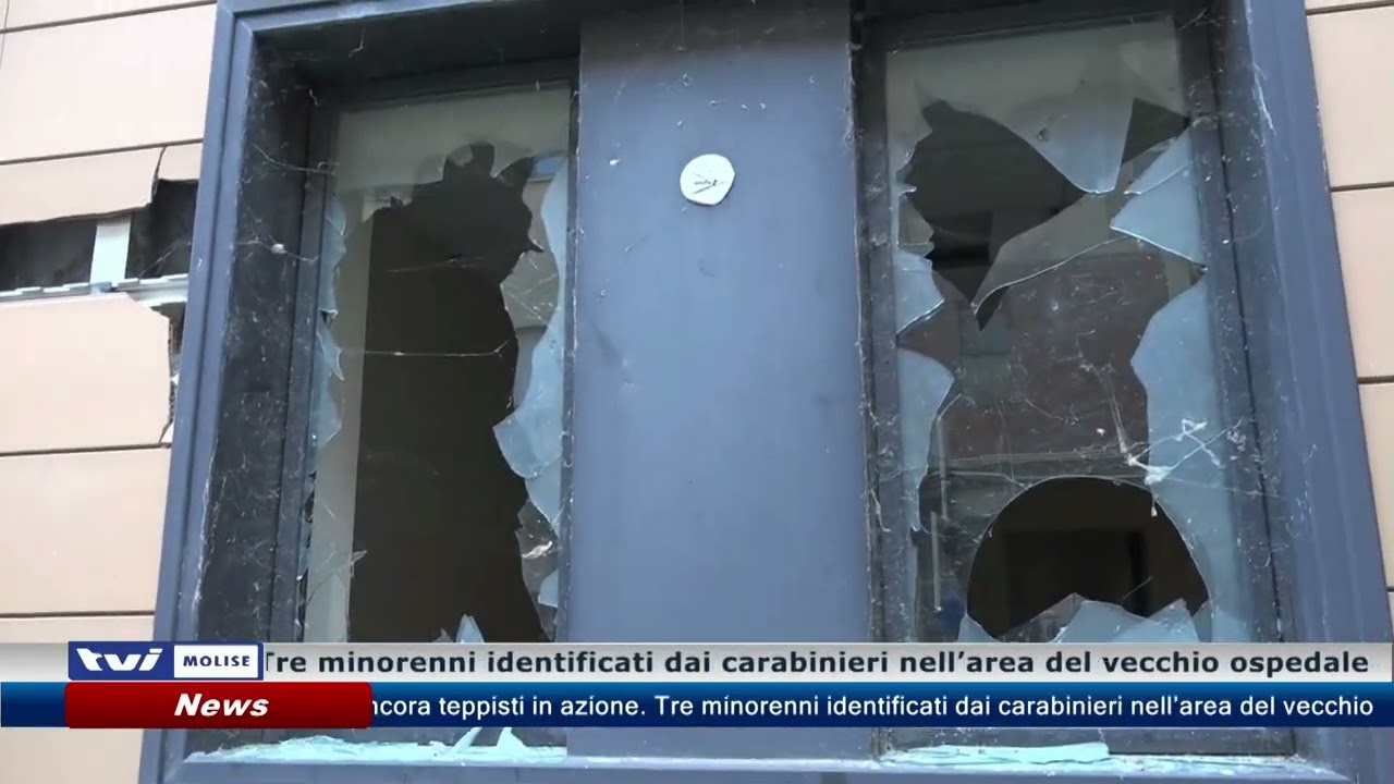 A Venafro ancora vandali in azione: preso di mira (ancora) il vecchio ospedale