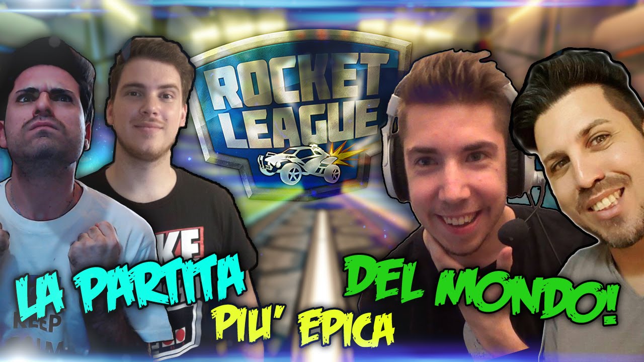 LA PARTITA PIU' EPICA DELL'UNIVERSO! - Rocket League w/ MikeShowSha Camper & BrazoCrew