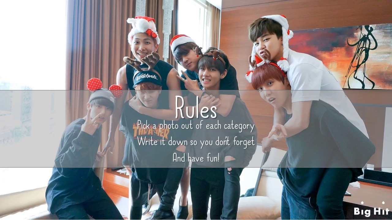 BTS Dating Game (Winter Version)