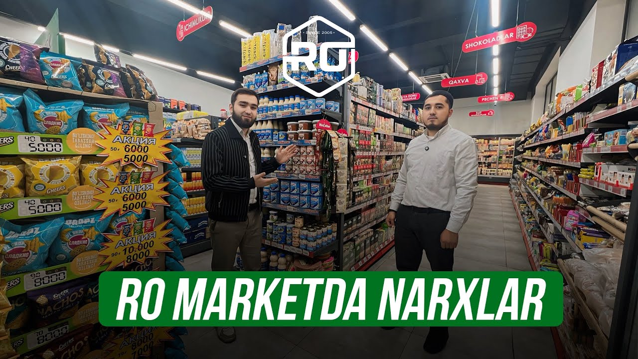 MEGA CHEGIRMALAR! "RO Market" do'konimizda oziq ovqat narxlari bilan tanishing