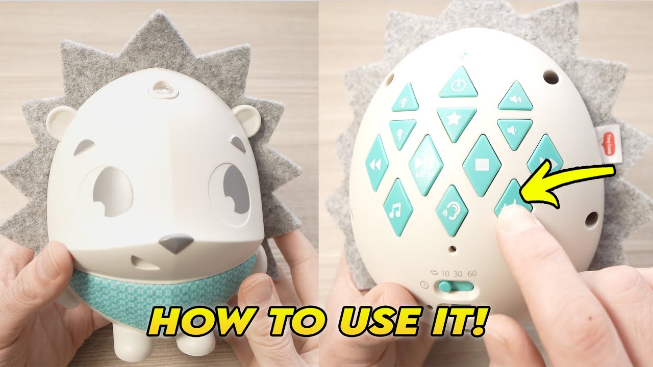 How to Use Tiny Love Meadow Days Sound 'n Sleep Projector Soother