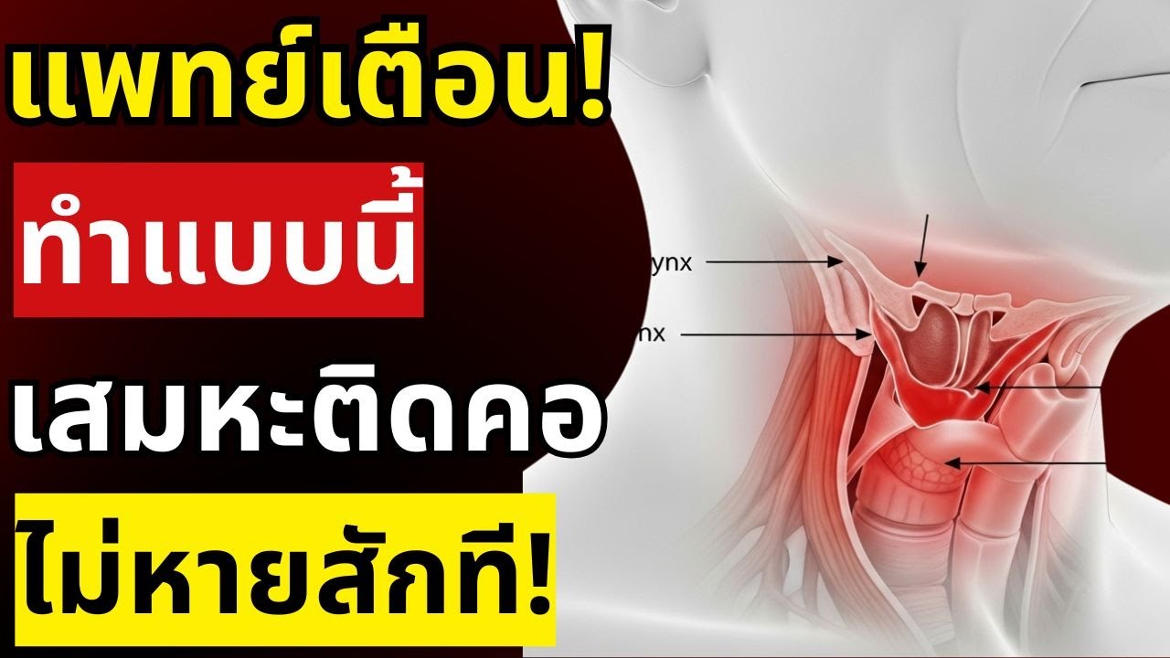 แพทย์เตือน! เสมหะเรื้อรังไม่หายสักที? นี่คือสาเหตุอันดับ 1 ในผู้สูงวัย แก้ด้วยวิธีธรรมชาติ!