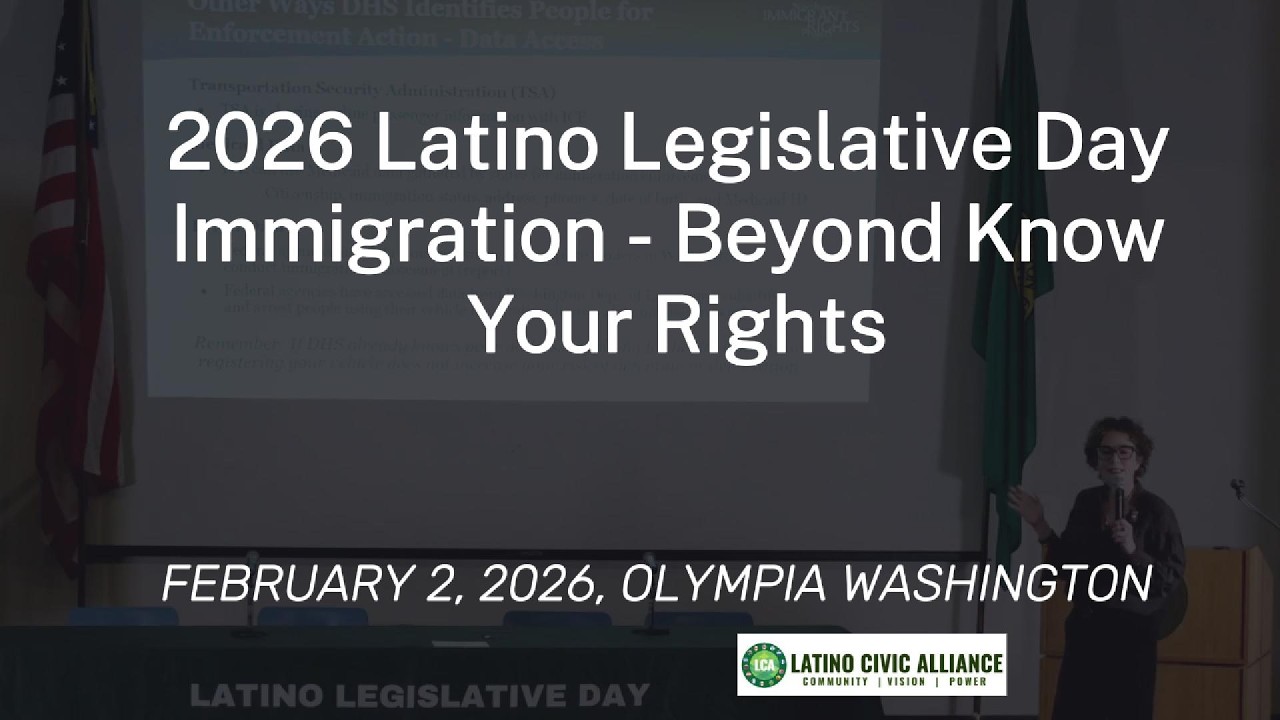 2026 Latino Legislative Day Immigration - Beyond Know Your Rights