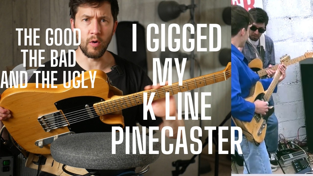 I Gigged My K Line Pinecaster - Here's the Good, the Bad and the UGLY of my TELE