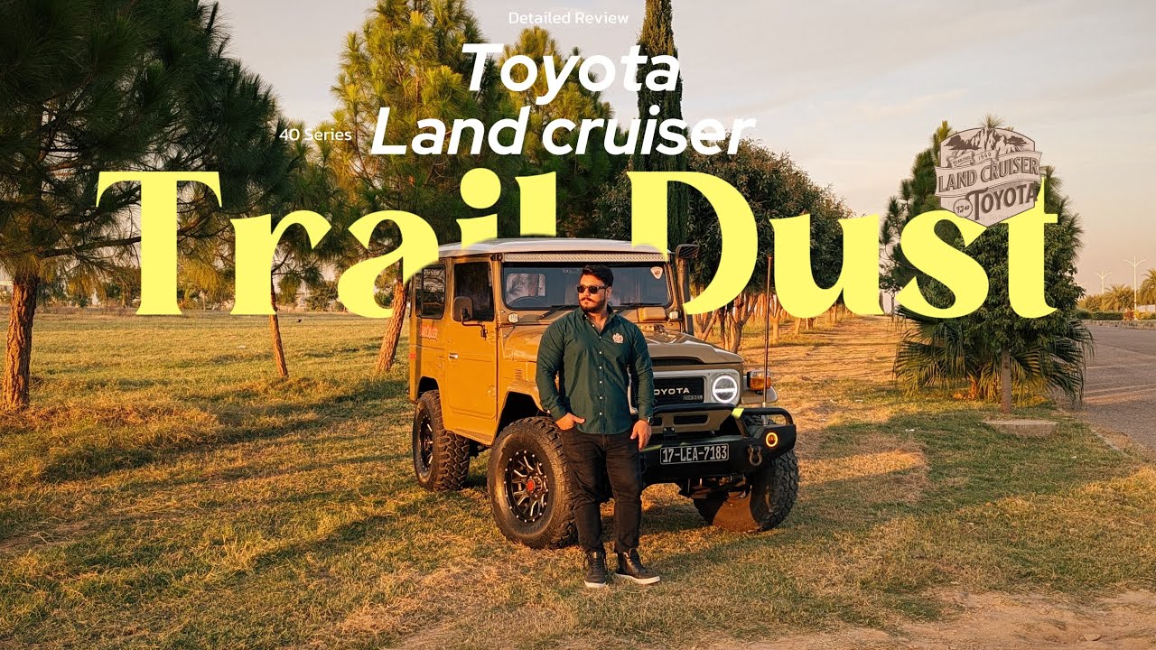 Toyota Land Cruiser BJ40- 1984  Trail Dust- Review specs, From Pakistan | Fj40 BJ40 Jeep