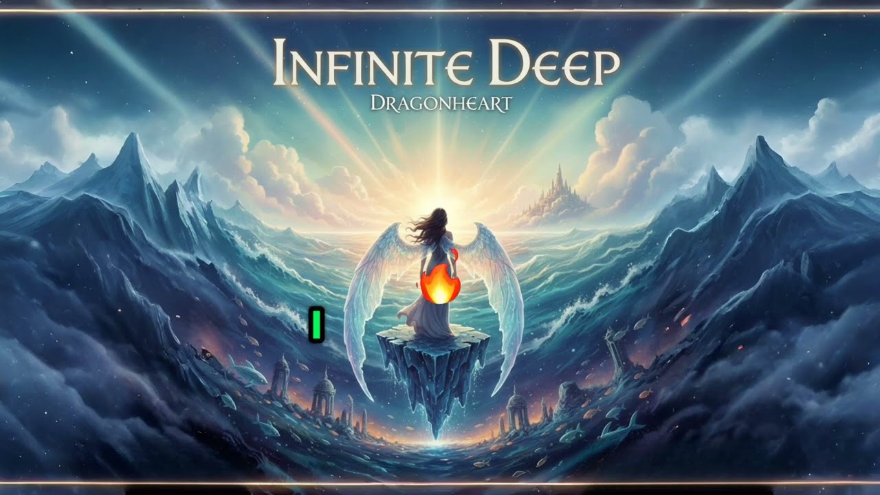 Dragonheart - Infinite Deep | New Age - Enya Style (Official Lyric Video)
