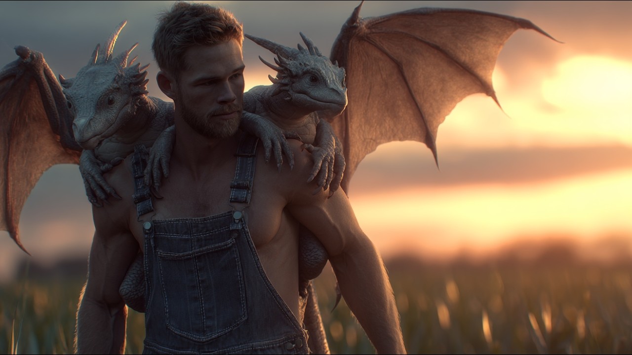 Farmer Lifts Two Wounded Dragons Across the Field  What Happened Next Altered Their Fate | HFY Story