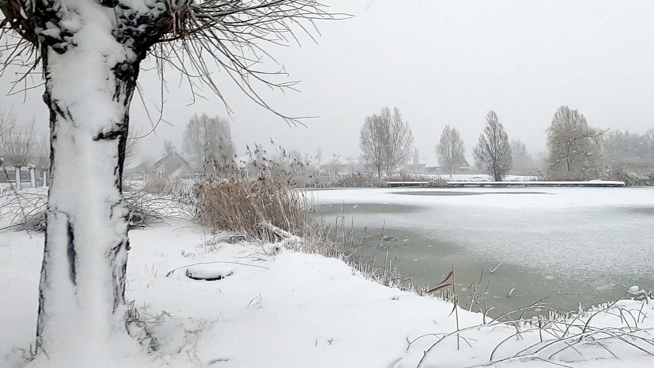 Sneeuwwandeling op zondagmorgen