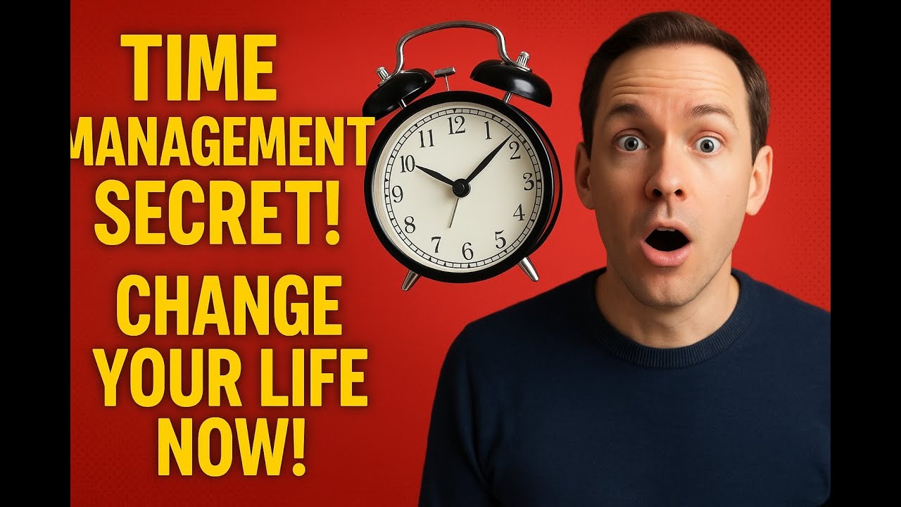 The Time Management Secret They Never Told You—Change Your Life NOW!