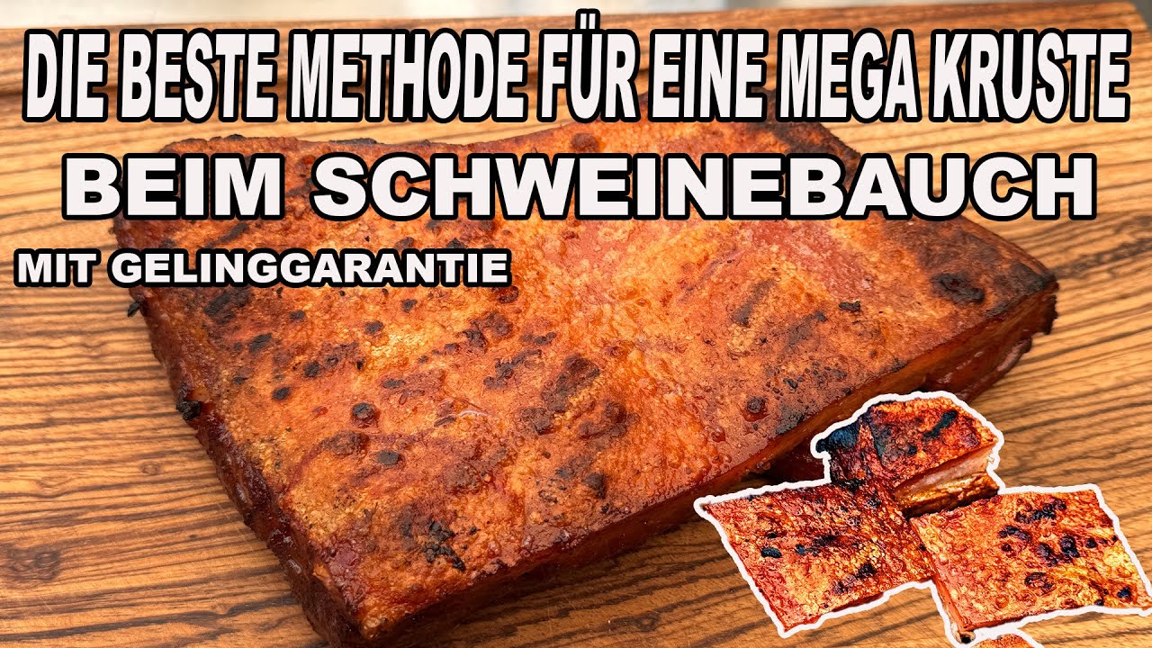 Der Beste Schweinebauch - Pork Belly Crispy Ends | The BBQ BEAR