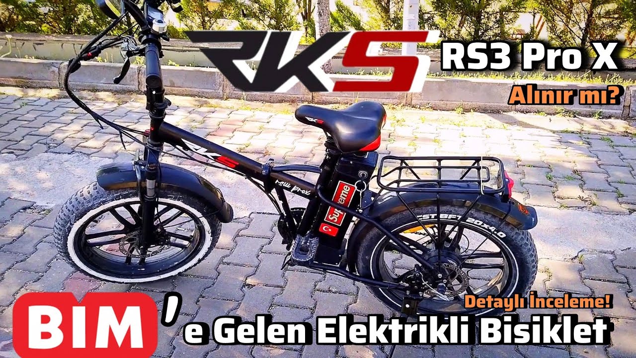 Bim'e Gelen RKS RS3 Pro X Elektrikli Bisiklet Detaylı İnceleme | Alınır mı? Artı ve Eksiler #ebike