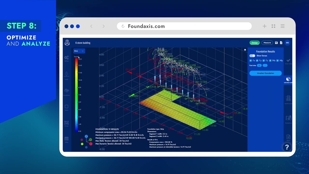 Foundaxis Welcome Tutorial for Complete Structural Foundation Design