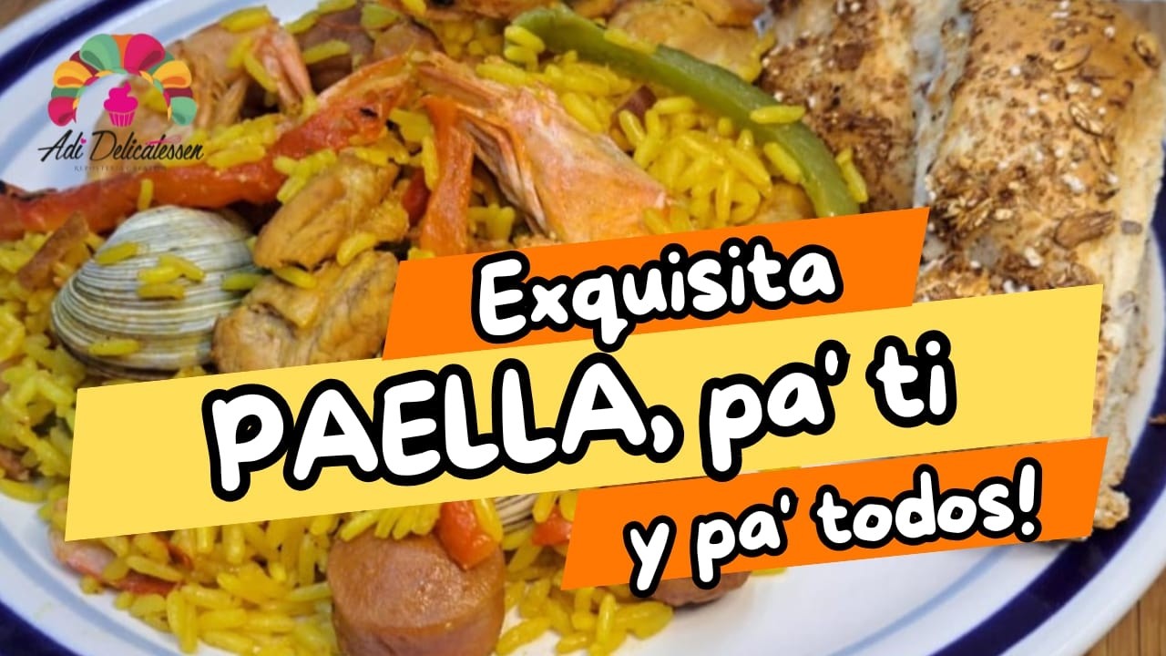 EXQUISITA PAELLA, pa'ti y pa'todos!