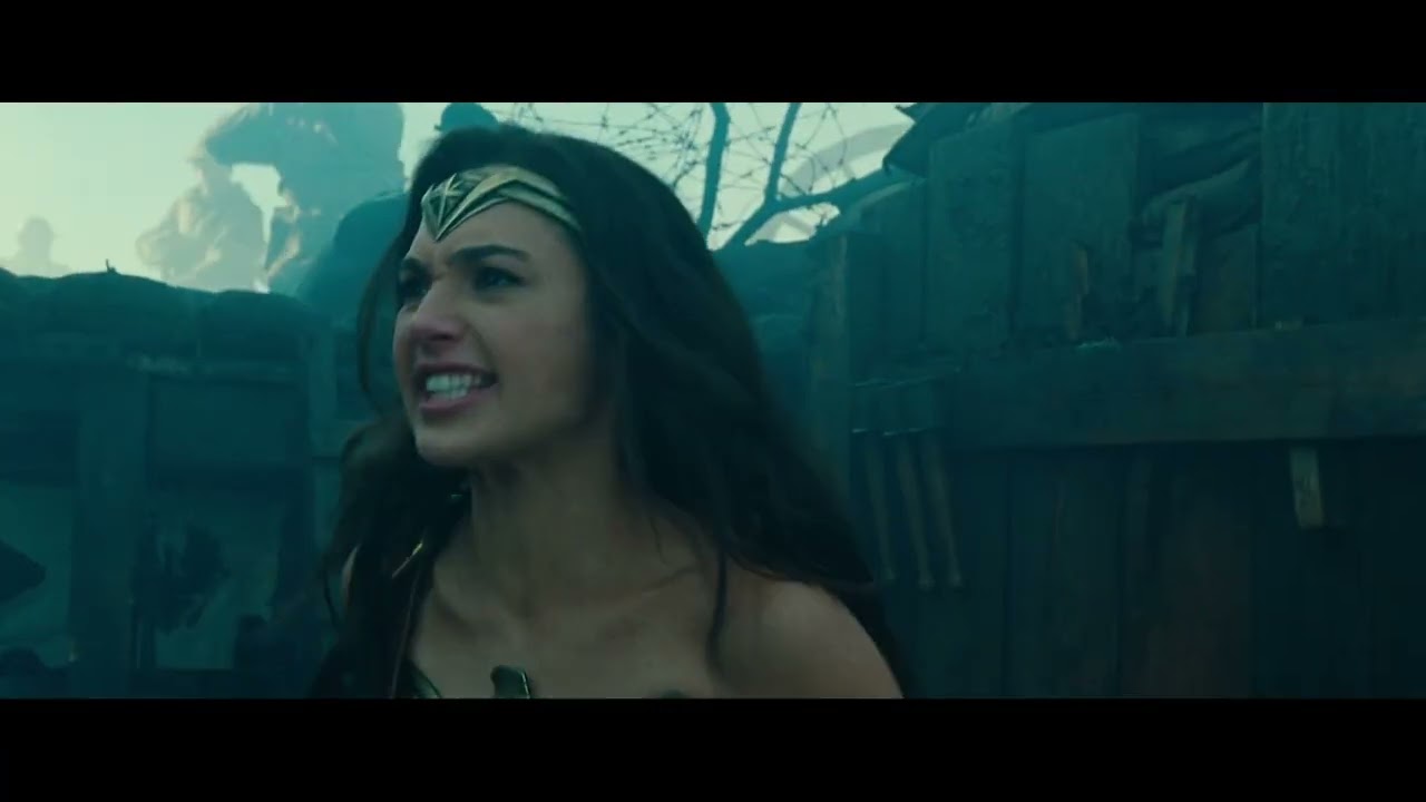 Wonder Woman No Man's Land/Battle of Veld (Belgium) Fast Motion