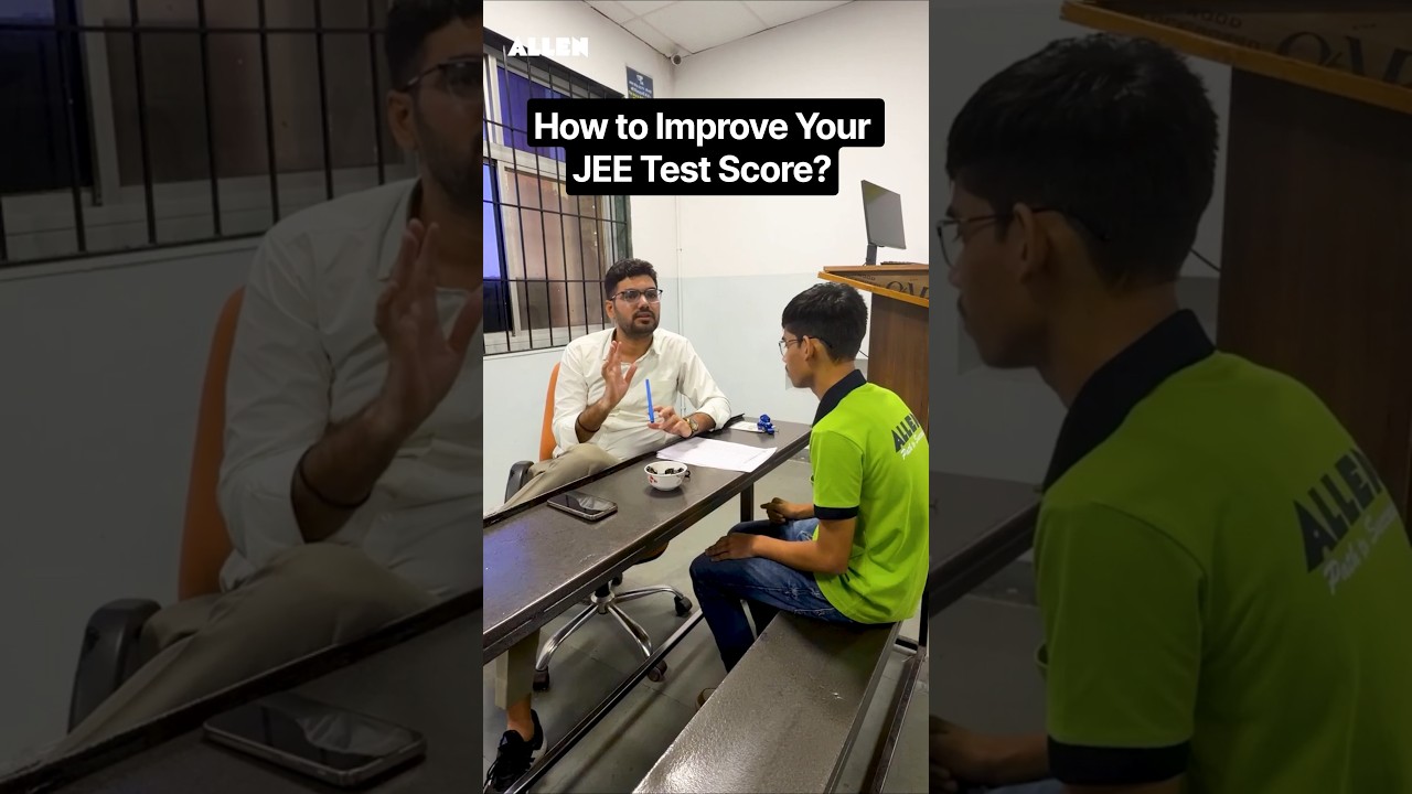 Low Marks in JEE Tests? Identify These 3 Mistakes! | JEE 2027 | Dinesh Sir #jee #iit