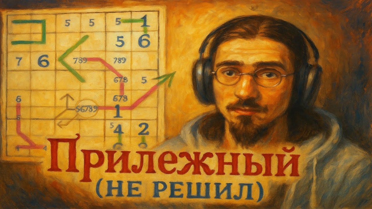 43 - Решаю судоку - (НЕ решил) - Прилежный - Ссылка на судоку в описании