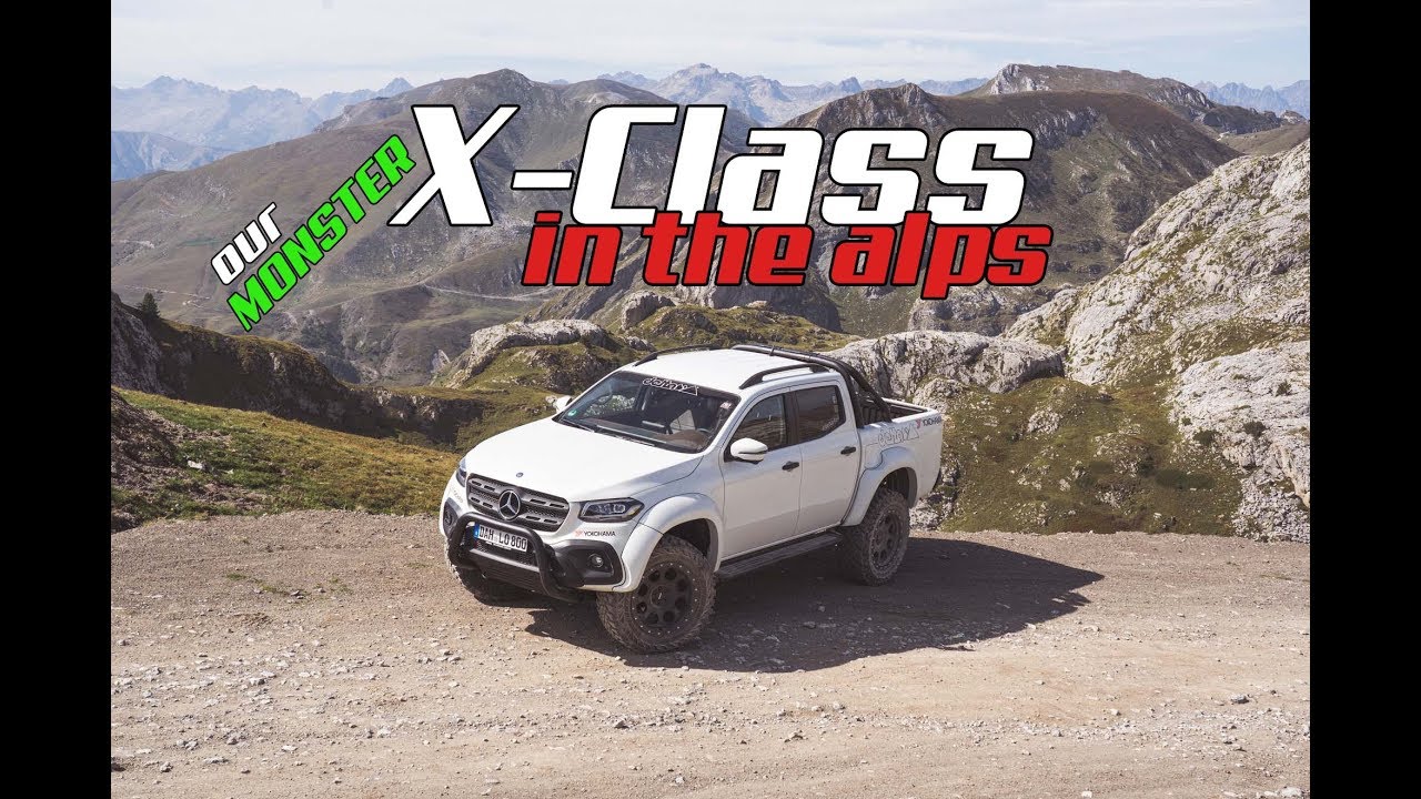 Delta4x4 X-Class offroad in the Alps