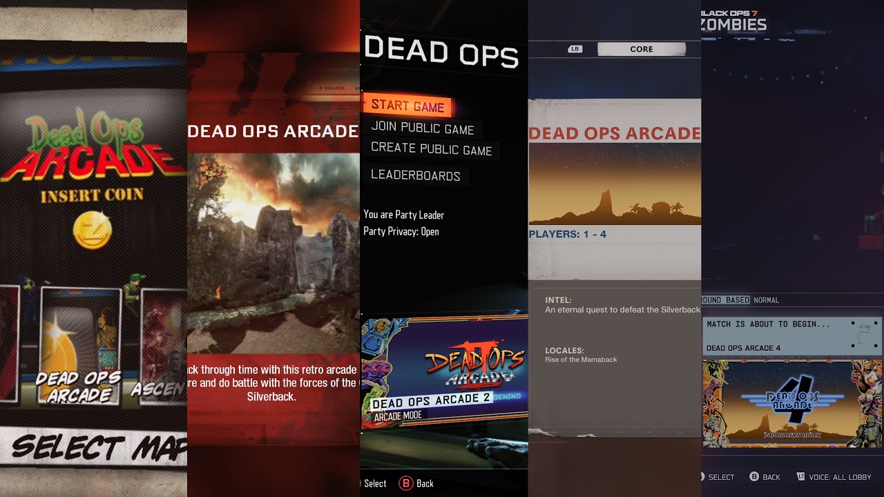 Call of Duty Zombies Dead Ops Arcade Evolution (BO1,BO3,BOCW,BO7) Updated (Live Stream)