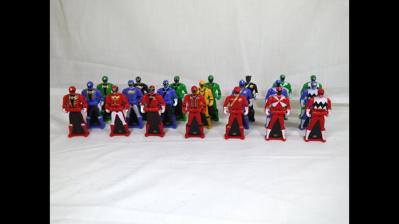 Review: Legendary Ranger Key Packs Wave 1 (Power Rangers Super Megaforce)