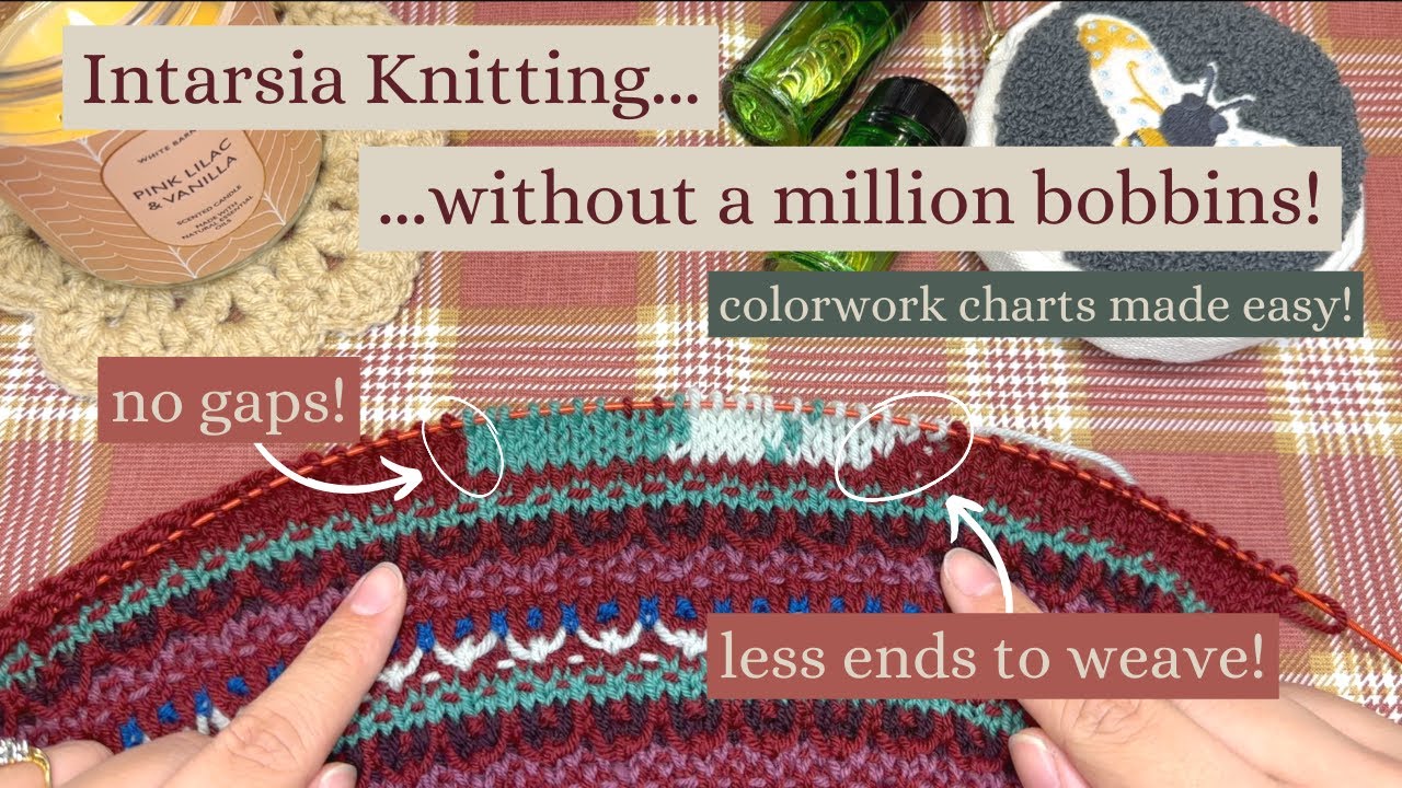 Intarsia Knitting Made Easy | How to Knit Colorwork - My Tips & Tricks