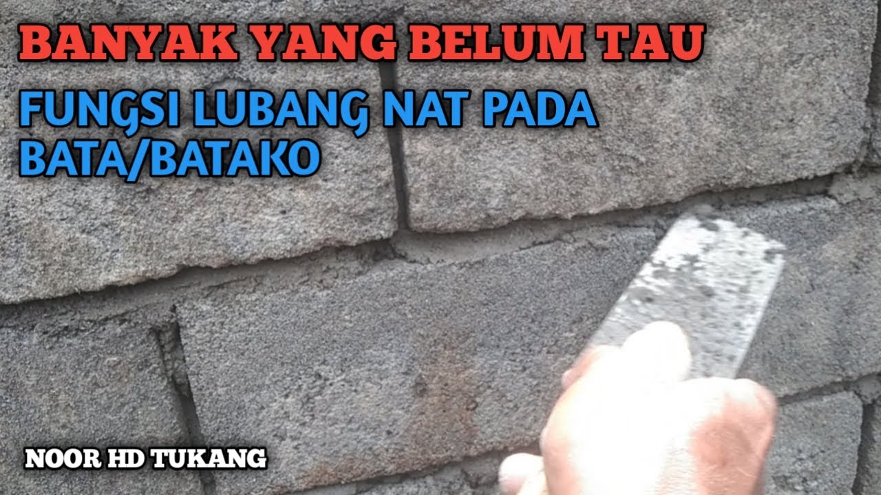 CARA PASANG BATU BATA / BATAKO YANG BENAR // CEPAT RAPI DAN LURUS // how to install cement bricks