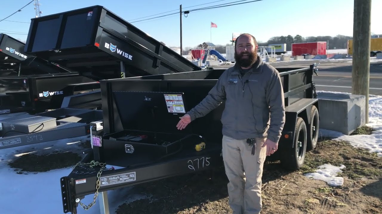 B-Wise’s high-quality dump trailer (DLP series) #2775