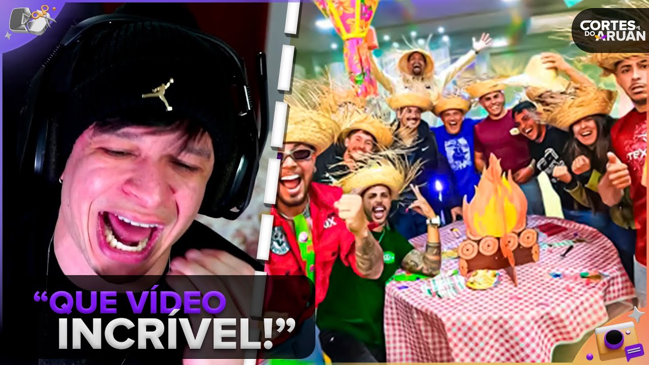 ARUAN REAGE: REVOADA NA FAZENDA !! * teve ate beijooooo * 🔥😈 (LEO DA HORNET) - Cortes do Aruan