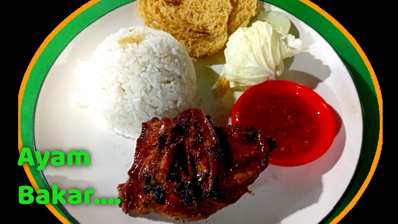 Bersama kelauarga kecil menikmati ayam bakar sederhana#kuliner@DapurDarsa 
