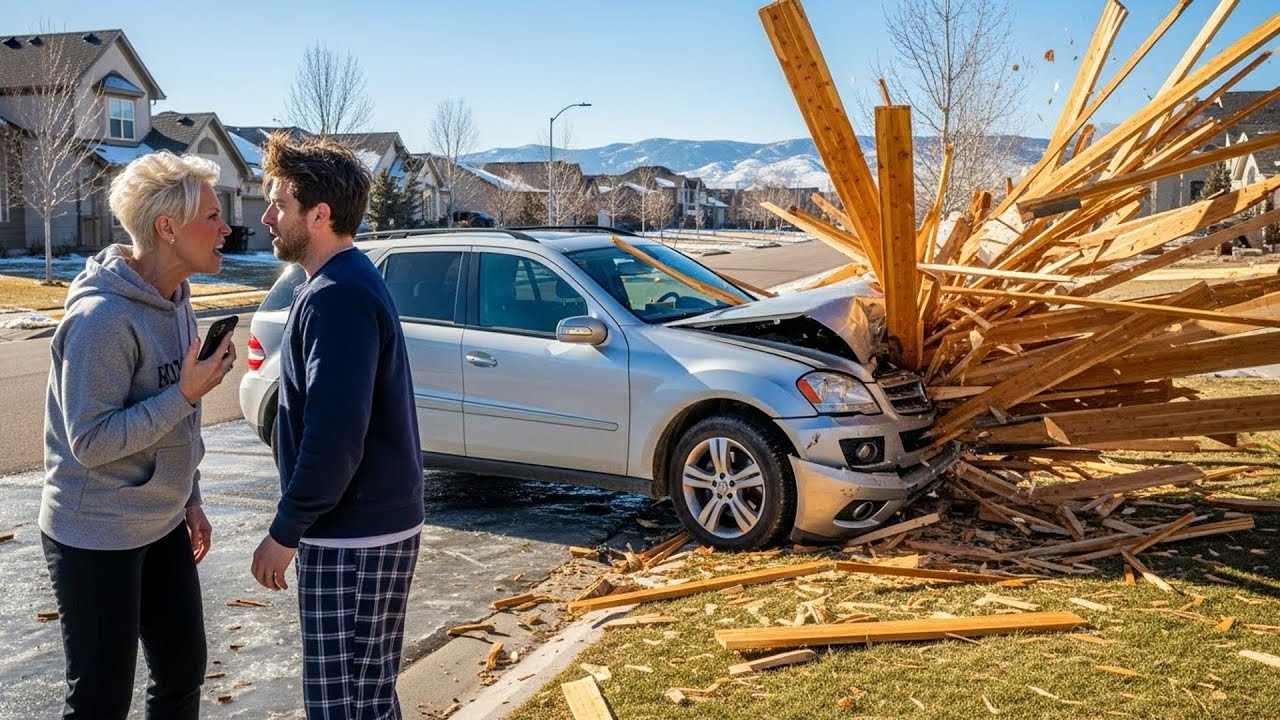 HOA Karen Crashed Into My Fence, Then Sued For Not Posting Ice Warning Signs Up