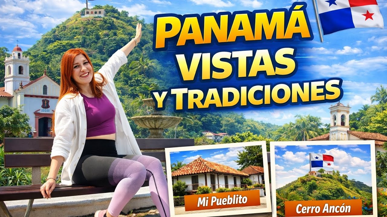 Panamá cada día me sorprende más 🇵🇦 |Cerro Ancón y mi Pueblito| El mejor mirador GRATIS