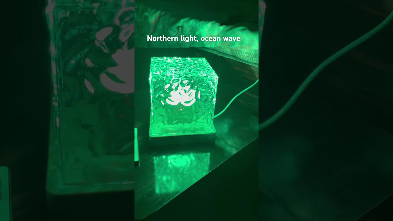 Northern Lights Ocean Wave Projector Light #projectorlight #northernlights #aurora #nightlight