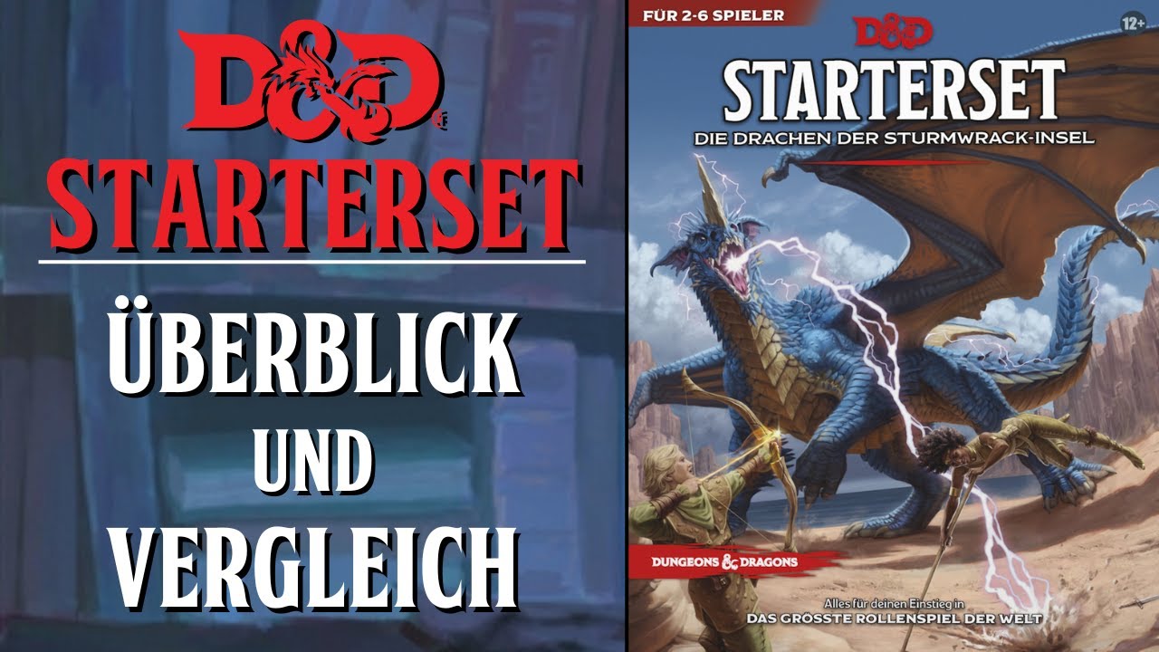 Für wen lohnt sich das D&D Starterset - Die Drachen der Sturmwrackinsel? Alle Inhalte | deutsch
