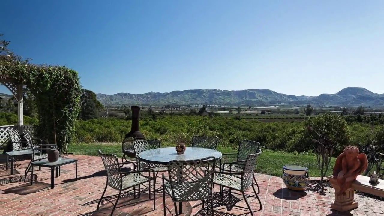 11 Acre Gentleman's Ranch. Fillmore, CA - Paul Ward - On Location